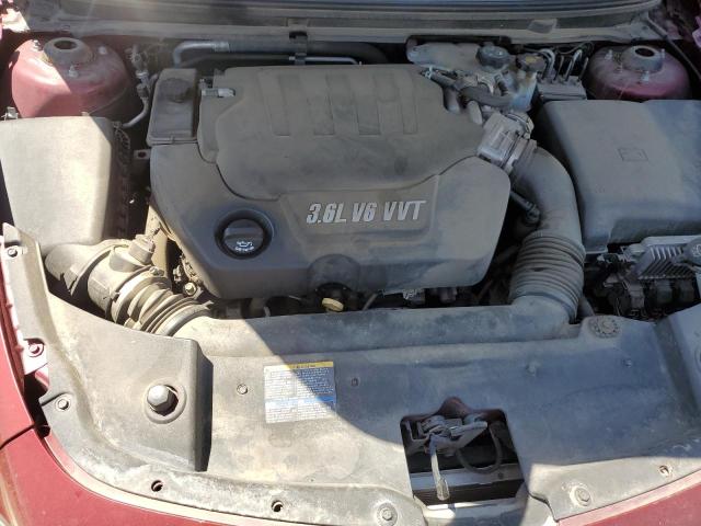 1G1ZK57769F240500 - 2009 CHEVROLET MALIBU LTZ მუქწითელი ფოტო 11