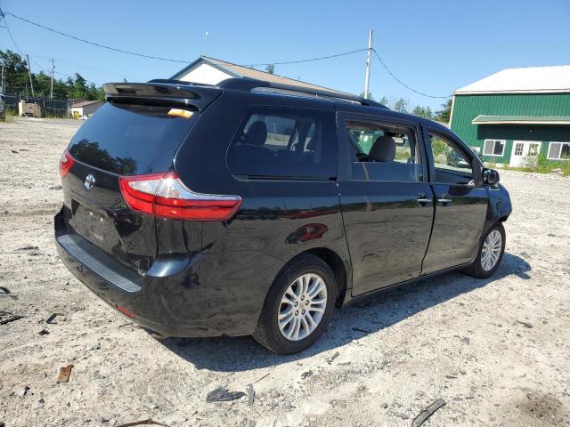 5TDYK3DC3GS737655 - 2016 TOYOTA SIENNA XLE BLACK photo 3