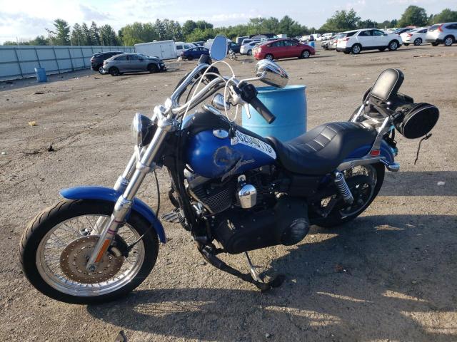 1HD1GX4167K312137 - 2007 HARLEY-DAVIDSON FXDBI BLUE photo 2