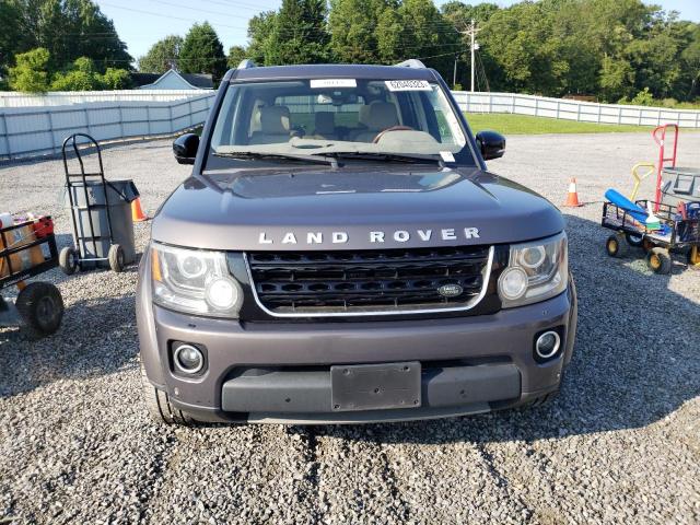 SALAK2V68GA841763 - 2016 LAND ROVER LR4 HSE LUXURY GRAY photo 5