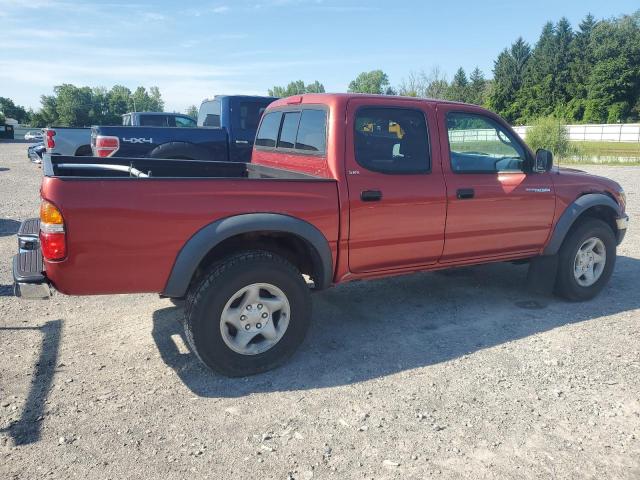 5TEHN72N61Z853784 - 2001 TOYOTA TACOMA DOUBLE CAB RED photo 3