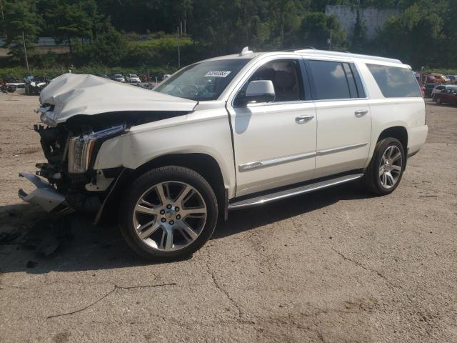 1GYS4SKJ9FR734603 - 2015 CADILLAC ESCALADE ESV LUXURY WHITE photo 1