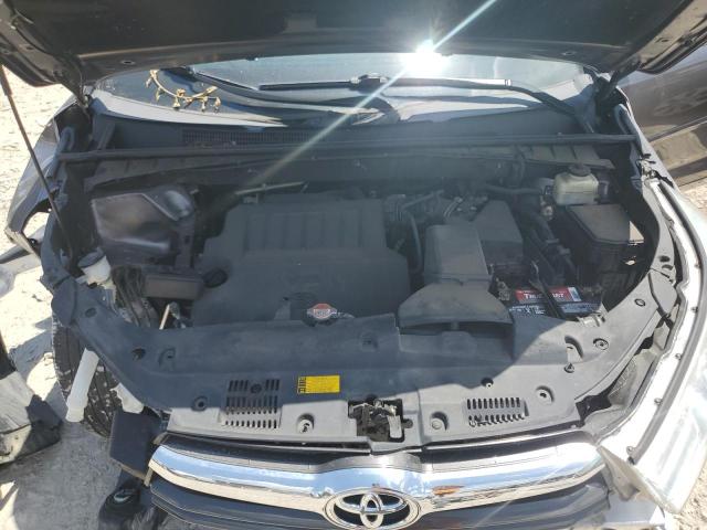 5TDJKRFH6GS303517 - 2016 TOYOTA HIGHLANDER XLE GRAY photo 11