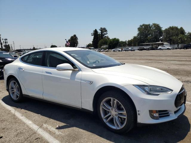 5YJSA1CN8DFP06319 - 2013 TESLA MODEL S 白色 照片 4