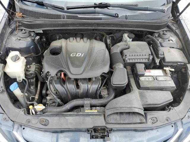 5NPEB4AC5CH496632 - 2012 HYUNDAI SONATA GLS BLUE photo 11