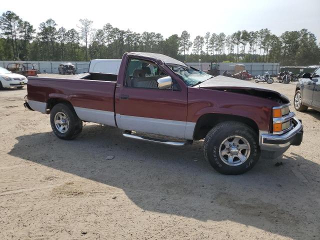 1GCGC24K4RE246997 - 1994 CHEVROLET GMT-400 C2500 BURGUNDY photo 4