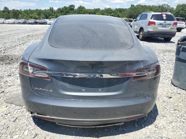 5YJSA1AG5DFP04922 - 2013 TESLA MODEL S GRAY photo 6