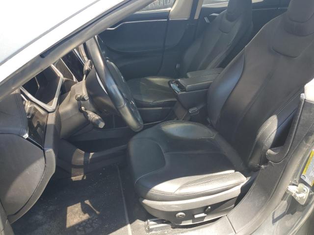 5YJSA1AG5DFP04922 - 2013 TESLA MODEL S GRAY photo 7