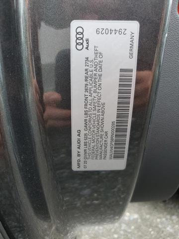 WAUW4GF58RN000285 - 2024 AUDI S5 PREMIUM PLUS ნაცრისფერი ფოტო 12