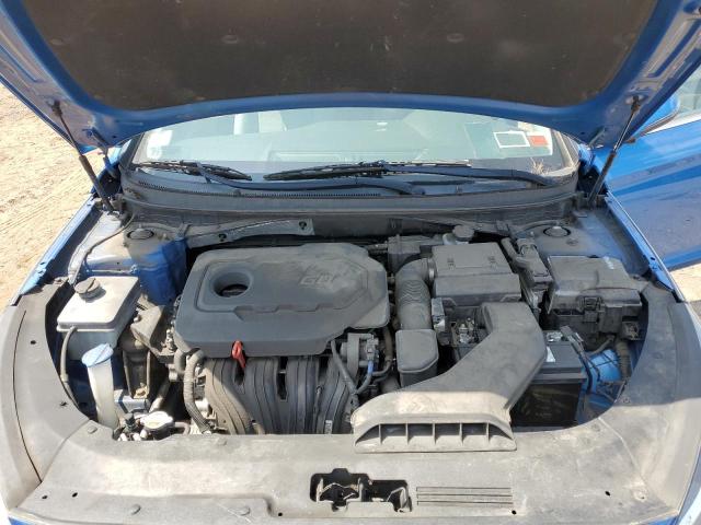 5NPE34AF9KH750221 - 2019 HYUNDAI SONATA LIMITED BLUE photo 11