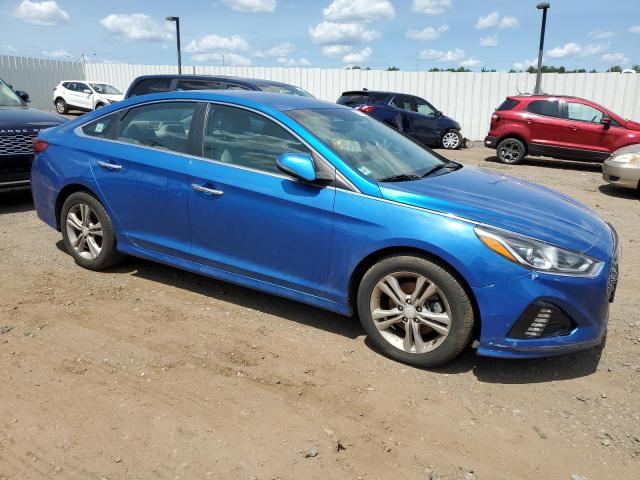 5NPE34AF9KH750221 - 2019 HYUNDAI SONATA LIMITED BLUE photo 4