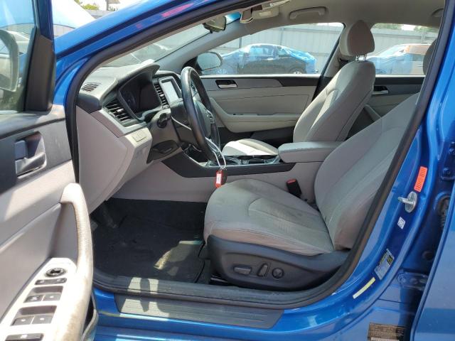 5NPE34AF9KH750221 - 2019 HYUNDAI SONATA LIMITED BLUE photo 7