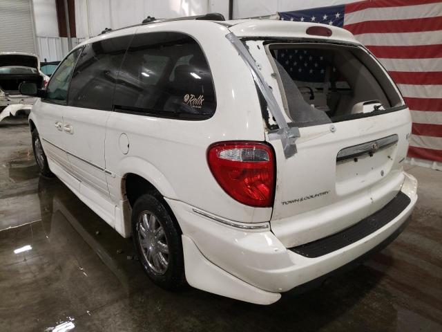 2C8GP64L25R164167 - 2005 CHRYSLER TOWN & COU LIMITED WHITE photo 3