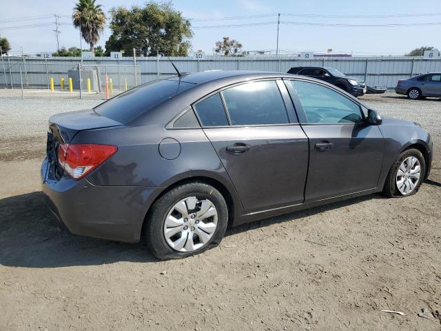 1G1PA5SG2E7231136 - 2014 CHEVROLET CRUZE LS GRAY photo 3