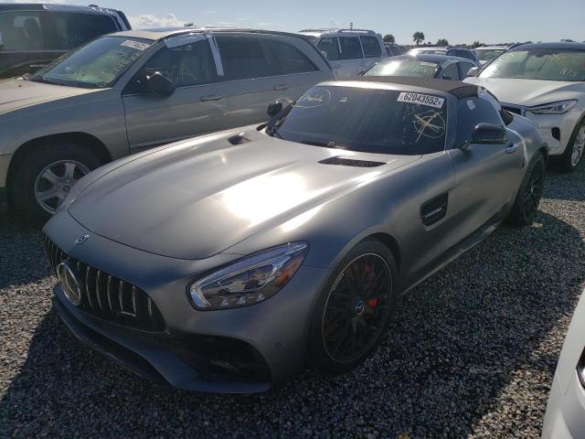 WDDYK8AA3KA023911 - 2019 MERCEDES-BENZ AMG GT C GRAY photo 2