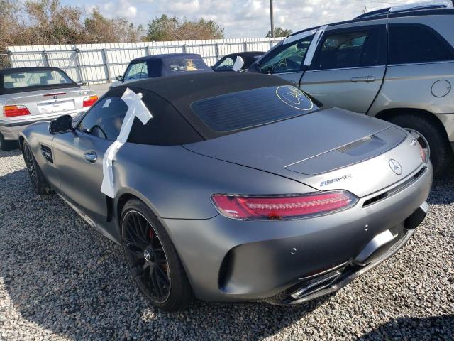 WDDYK8AA3KA023911 - 2019 MERCEDES-BENZ AMG GT C GRAY photo 3