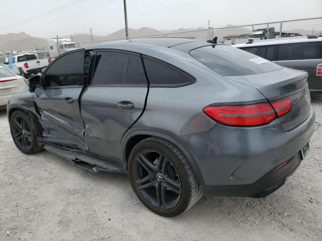 4JGED6EB8KA145321 - 2019 MERCEDES-BENZ GLE COUPE 43 AMG GRAY photo 2