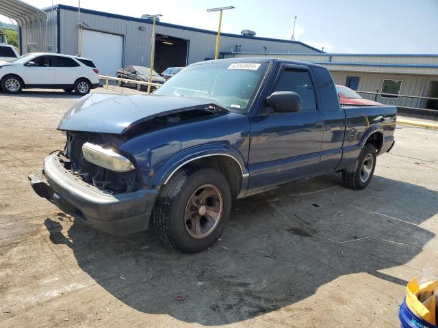 1GCCS195228133357 - 2002 CHEVROLET S TRUCK S10 BLUE photo 1