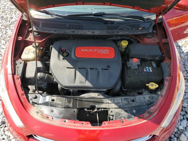 1C3CDFCHXDD320418 - 2013 DODGE DART LIMITED RED photo 11