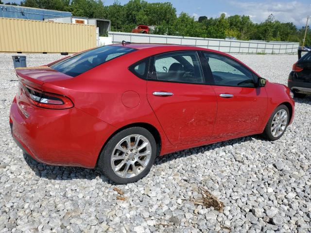 1C3CDFCHXDD320418 - 2013 DODGE DART LIMITED RED photo 3