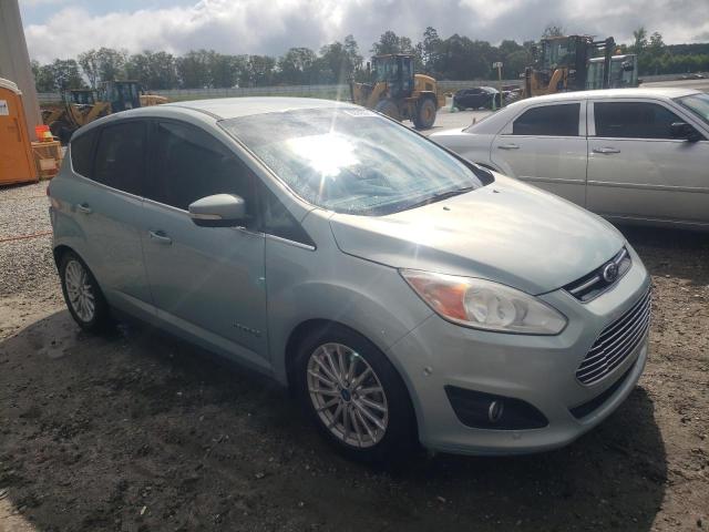 1FADP5BU5DL547107 - 2013 FORD C-MAX SEL TEAL photo 4