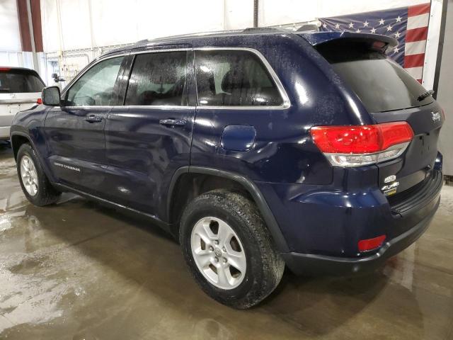 1C4RJFAG3FC659541 - 2015 JEEP GRAND CHER LAREDO BLUE photo 2