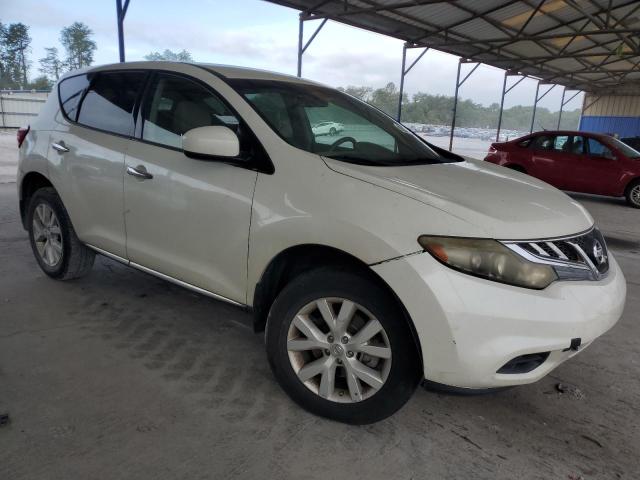 JN8AZ1MU8CW100673 - 2012 NISSAN MURANO S WHITE photo 4