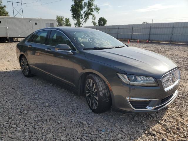 3LN6L5E96HR622874 - 2017 LINCOLN MKZ RESERVE ნაცრისფერი ფოტო 4