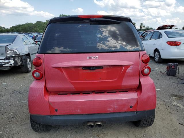 WMEEJ31X79K246708 - 2009 SMART FORTWO PURE RED photo 6
