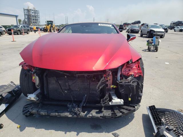 JTHMPAAY8NA105909 - 2022 LEXUS LC 500 RED photo 5