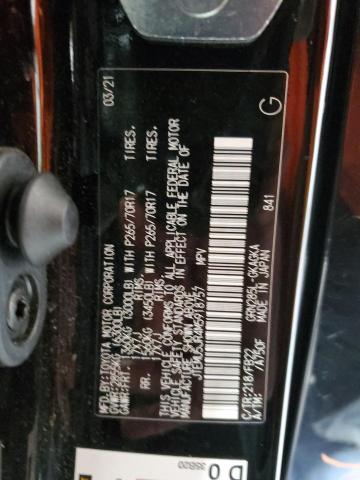 JTEMU5JR4M5918757 - 2021 TOYOTA 4RUNNER SR5/SR5 PREMIUM 黑色 照片 13