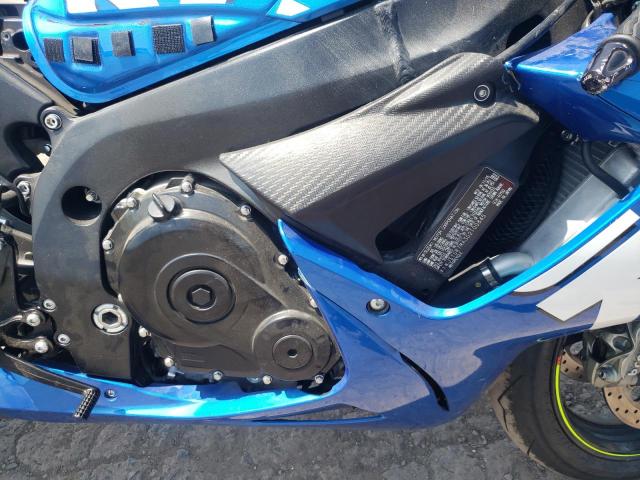 JS1GR7MA3G2100845 - 2016 SUZUKI GSX-R750 BLUE photo 7