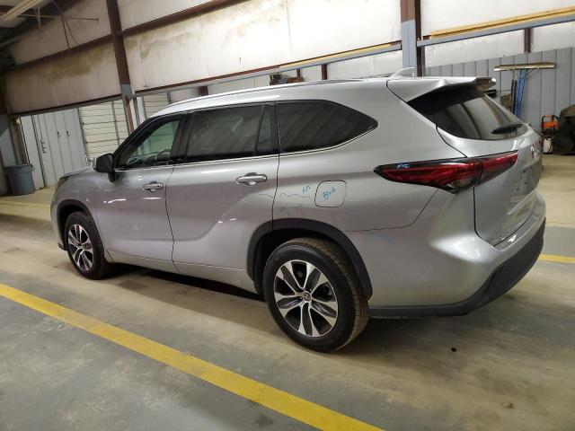 5TDGZRAH6MS528836 - 2021 TOYOTA HIGHLANDER XLE Gümüş foto 2