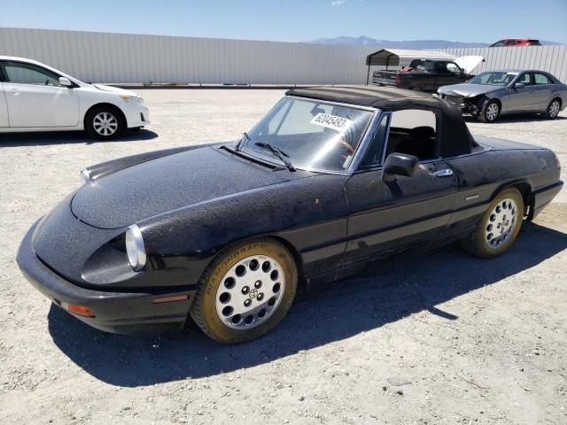 ZARBB42N7M6007037 - 1991 ALFA ROMEO SPIDER VELOCE BLACK photo 1