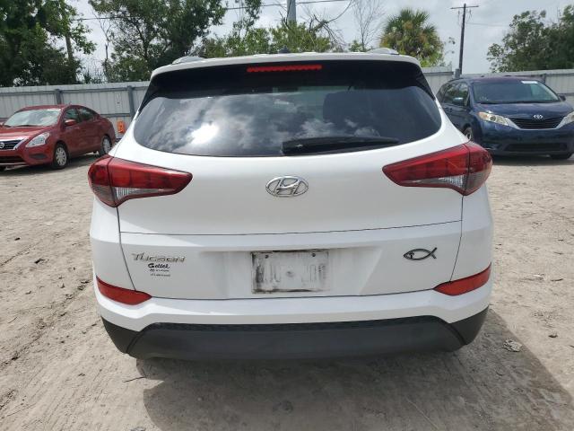 KM8J33A44HU449454 - 2017 HYUNDAI TUCSON LIMITED WHITE photo 6