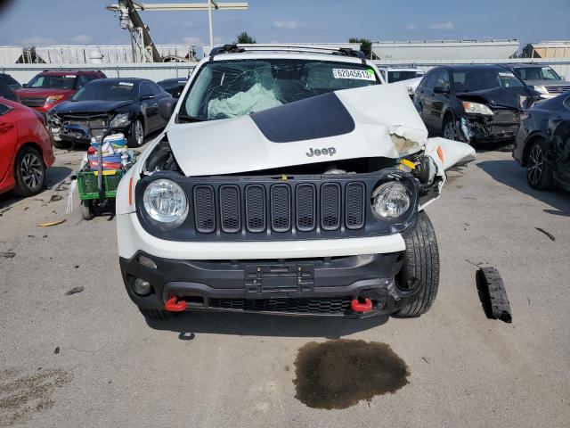 ZACCJBCT0FPB63583 - 2015 JEEP RENEGADE TRAILHAWK WHITE photo 5