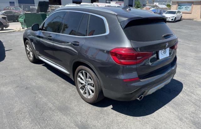 5UXTR9C56JLC74030 - 2018 BMW X3 XDRIVE30I Темно-сірий фото 3