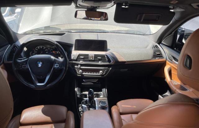 5UXTR9C56JLC74030 - 2018 BMW X3 XDRIVE30I Темно-сірий фото 9