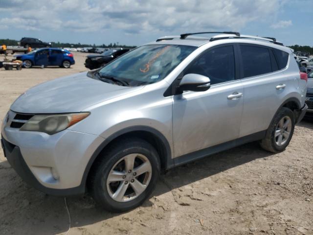 2T3WFREV6EW119742 - 2014 TOYOTA RAV4 XLE SILVER photo 1