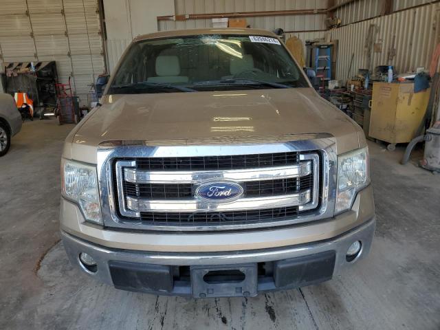 1FTFW1CF1EKE71133 - 2014 FORD F150 SUPERCREW TAN photo 5