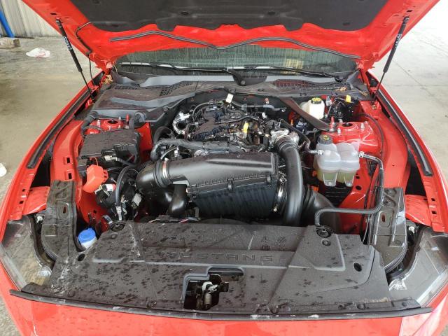 1FAGP8UH6R5134297 - 2024 FORD MUSTANG RED photo 11