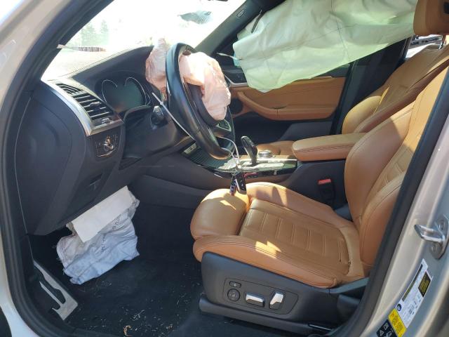 5UXTS3C55KLR73018 - 2019 BMW X3 XDRIVEM40I SILVER photo 7