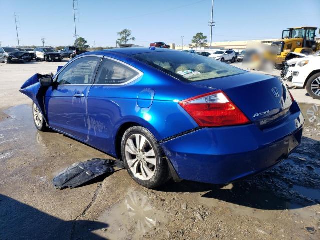 1HGCS1B85AA000864 - 2010 HONDA ACCORD EXL BLUE photo 2