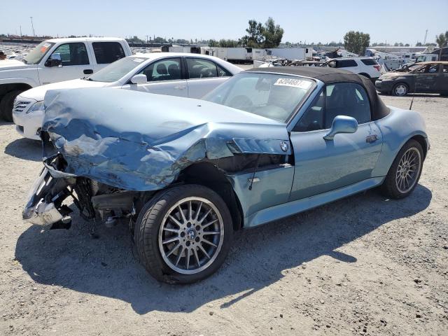 4USCN53442LL50978 - 2002 BMW Z3 3.0 BLUE photo 1