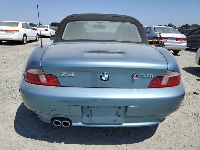 4USCN53442LL50978 - 2002 BMW Z3 3.0 BLUE photo 6