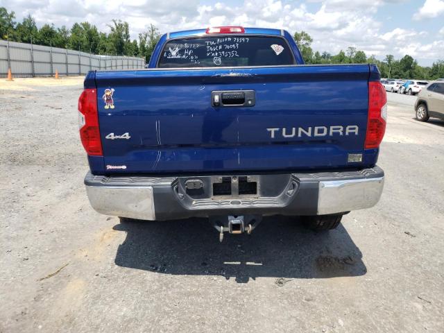 5TFDW5F13EX395352 - 2014 TOYOTA TUNDRA CREWMAX SR5 BLUE photo 6