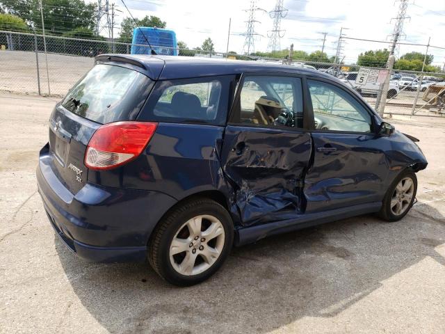 2T1KR32EX3C052187 - 2003 TOYOTA COROLLA MA XR BLUE photo 3