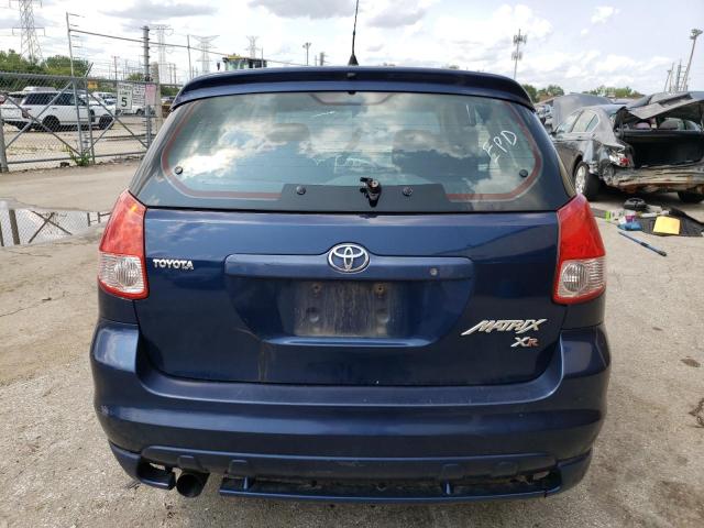 2T1KR32EX3C052187 - 2003 TOYOTA COROLLA MA XR BLUE photo 6