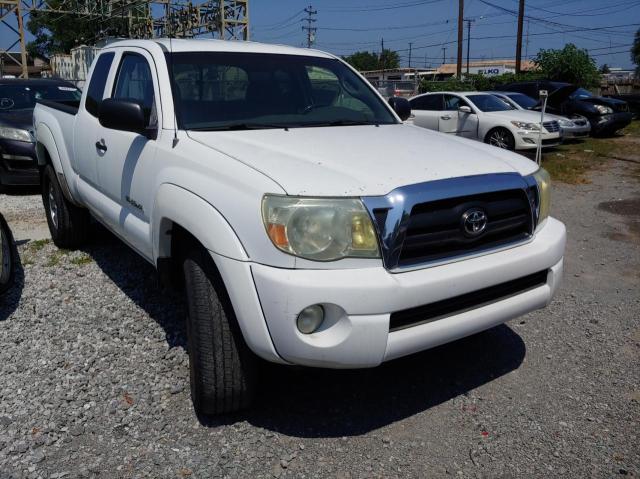 5TETU62N05Z020690 - 2005 TOYOTA TACOMA PRERUNNER ACCESS CAB WHITE photo 1