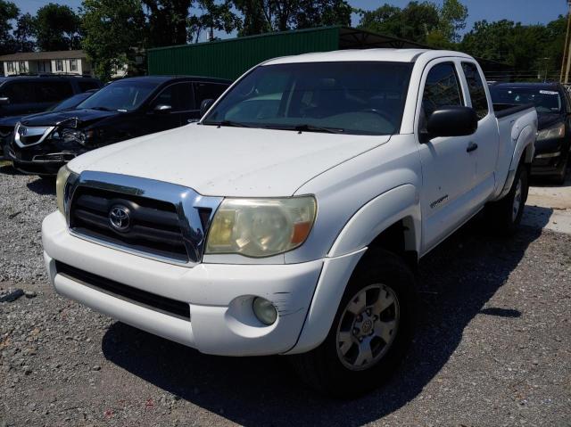 5TETU62N05Z020690 - 2005 TOYOTA TACOMA PRERUNNER ACCESS CAB WHITE photo 2